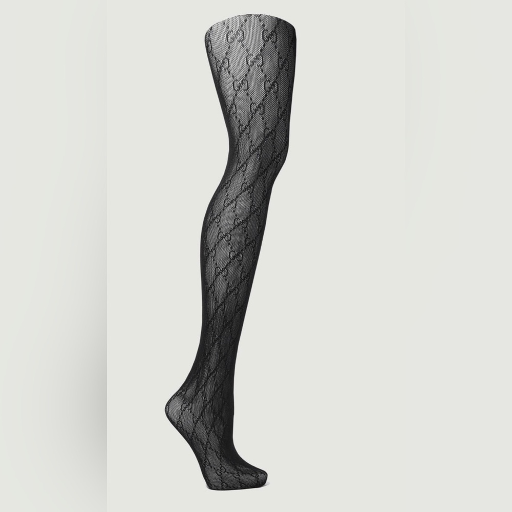 Gucci interlocking G tights black